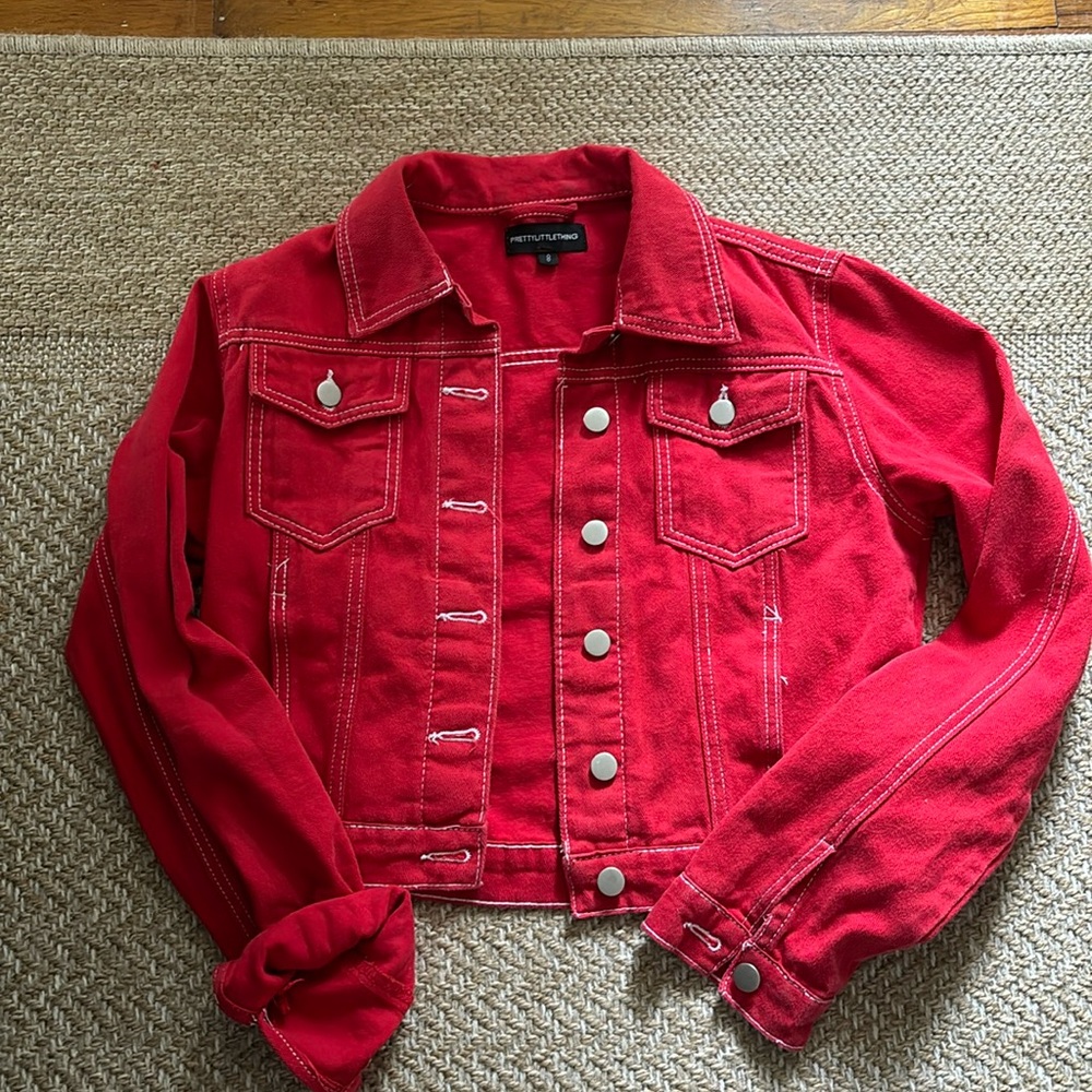 pretty little thing jean jacket